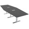 Skutchi Designs 45 in W, 144 in L, 29 in H, Engineered Wood Top, Grey HAR-HEX.IR-46x143-T-ELEC-ASIANNIGHT - alternate 1